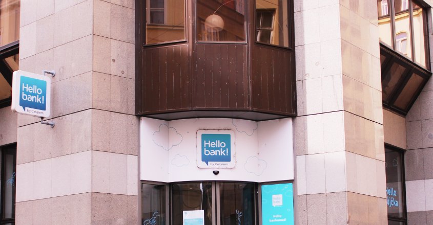 Pobočka Hello bank