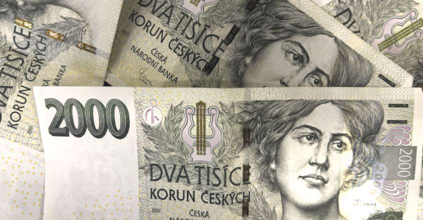 české bankovky
