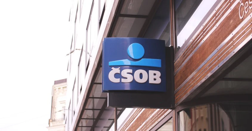 Banner s logem ČSOB